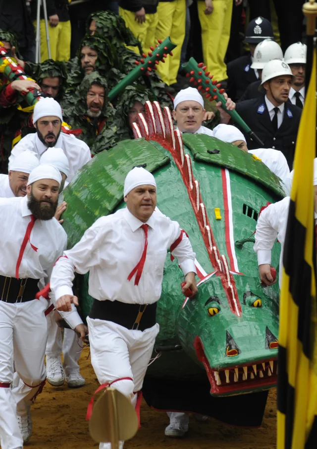 Le Dragon du Doudou à Mons